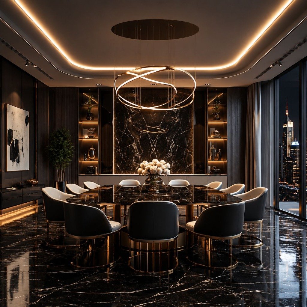 Nero Marquina Penthouse Suite