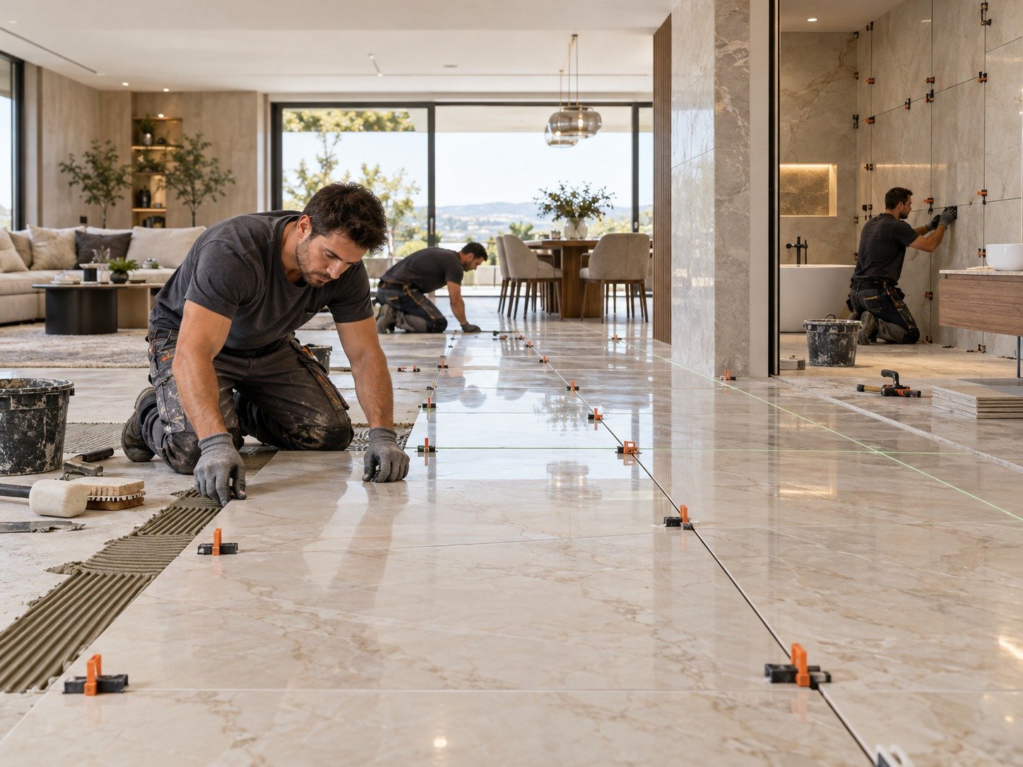 Flooring and Wall Tiling