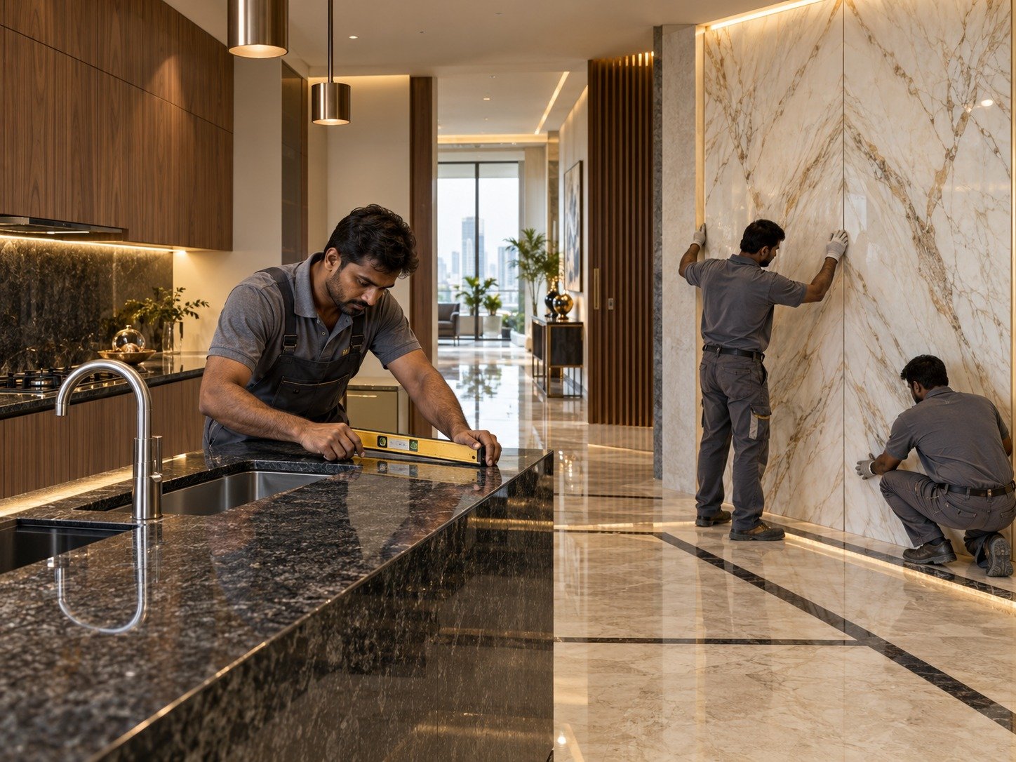 Granite, Marble and Natural-Stone Work