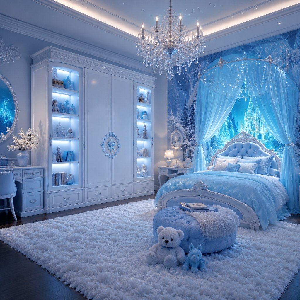 Enchanted Ice Kingdom Princess Suite