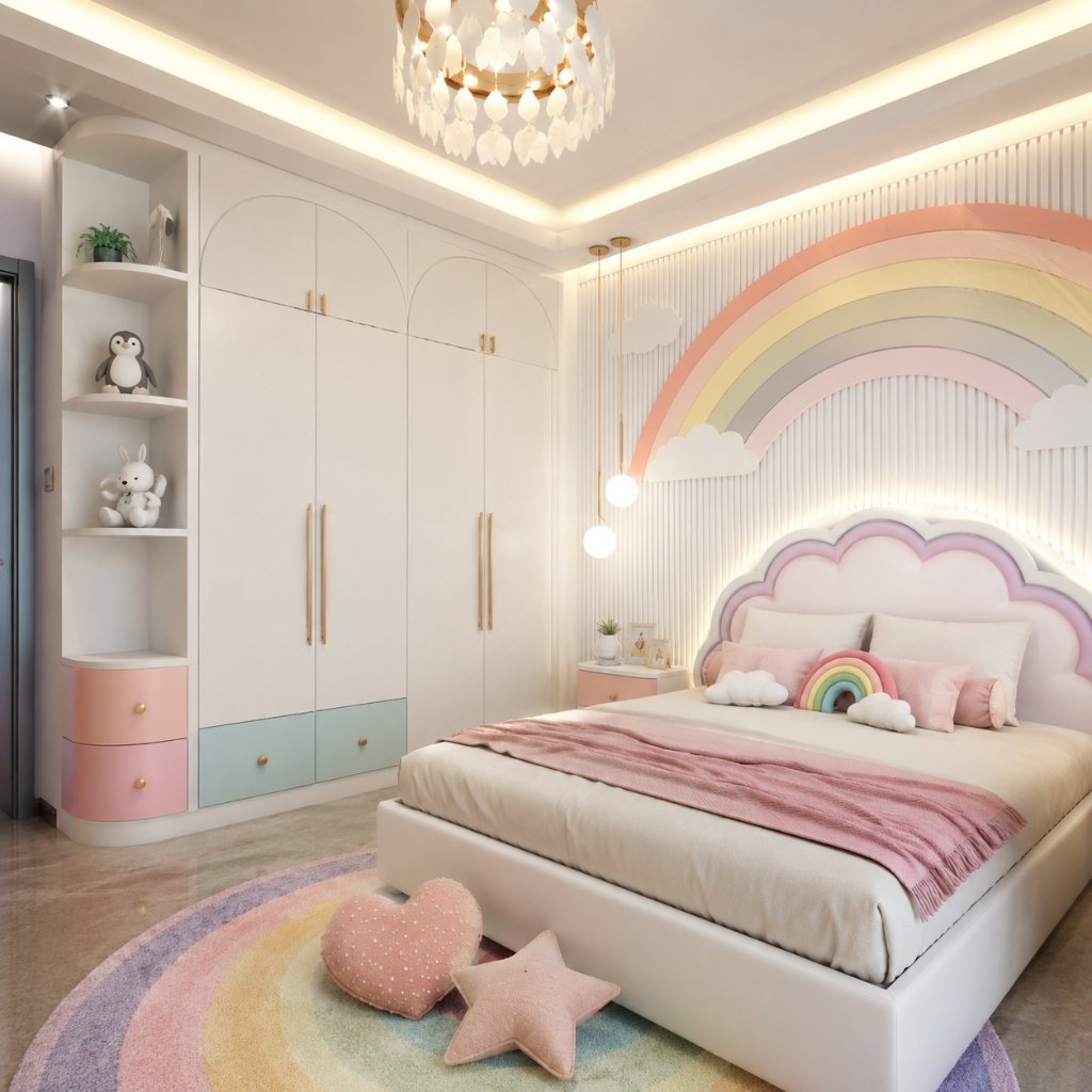 Pastel Rainbow & Cloud Whimsical Suite