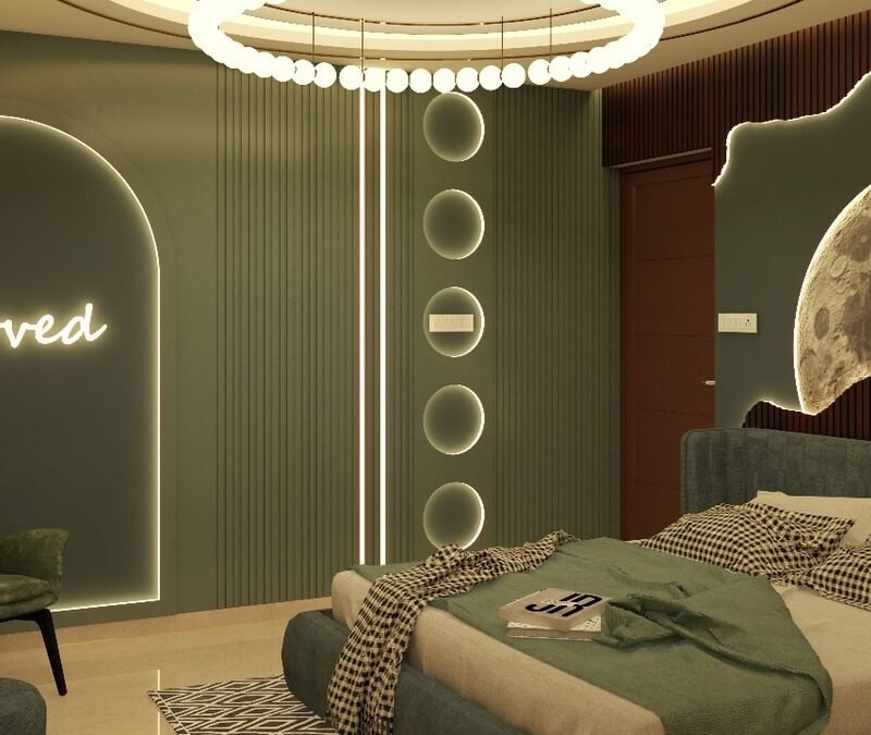 Mangalam Ecstasy- 4BHK -BEDROOM INTERIORS- DECFORT