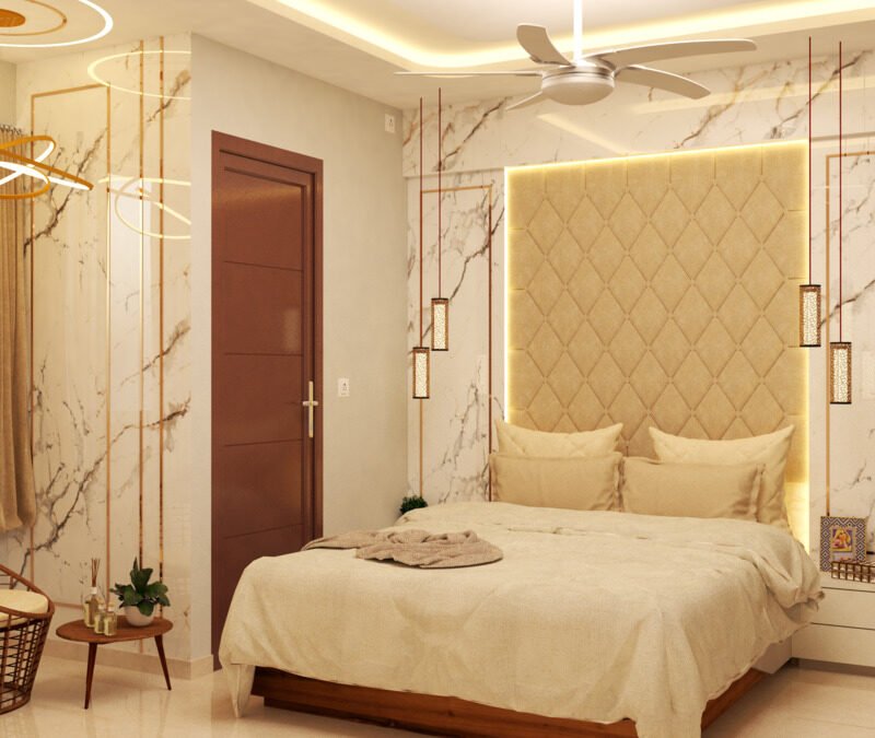 Mangalam Ecstasy- 4BHK – Bedroom Interiors