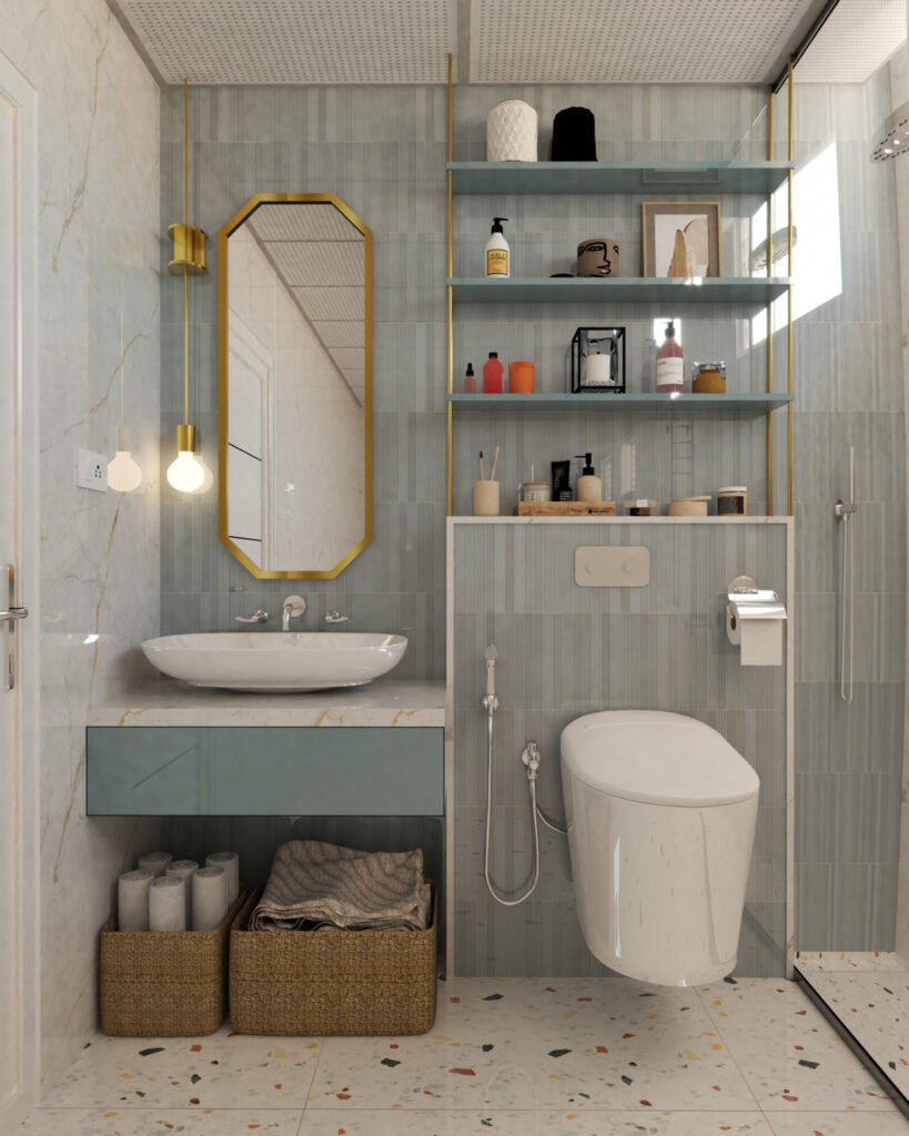 1BHK Bathroom Interior