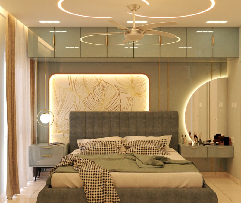 Sekhar Altraus- 2BHK – Bedroom Interiors