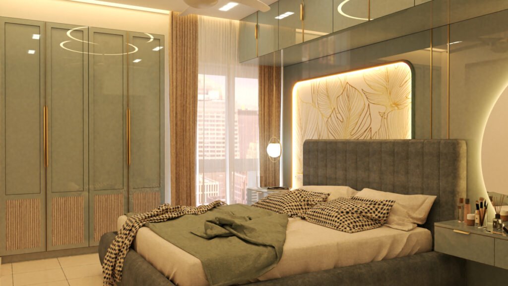 1BHK Bedroom Interior