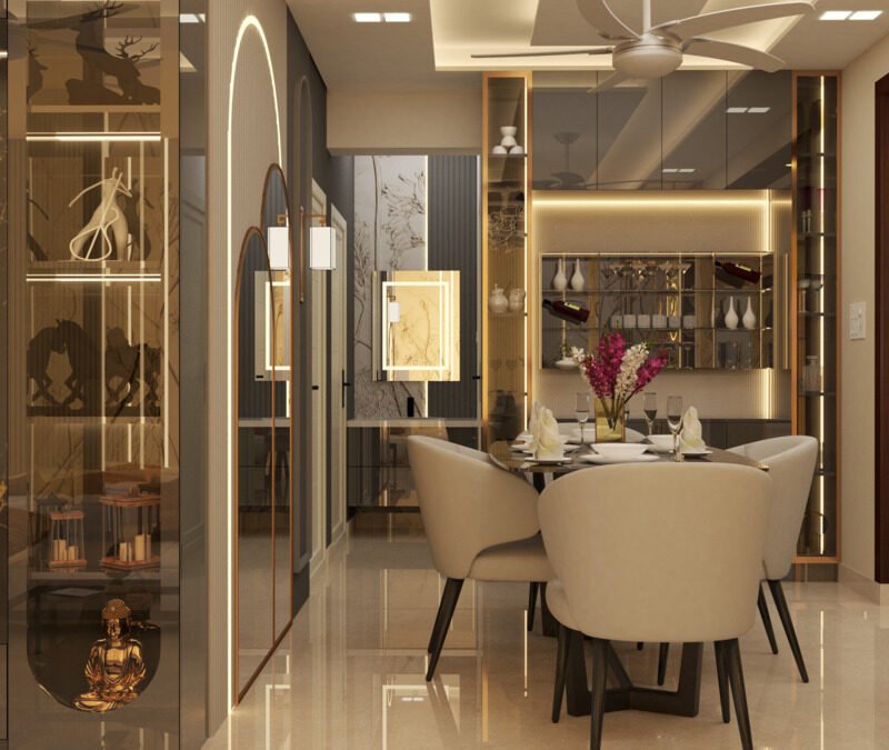 Sekhar Altraus1- 2BHK -Living Interiors – DECFORT