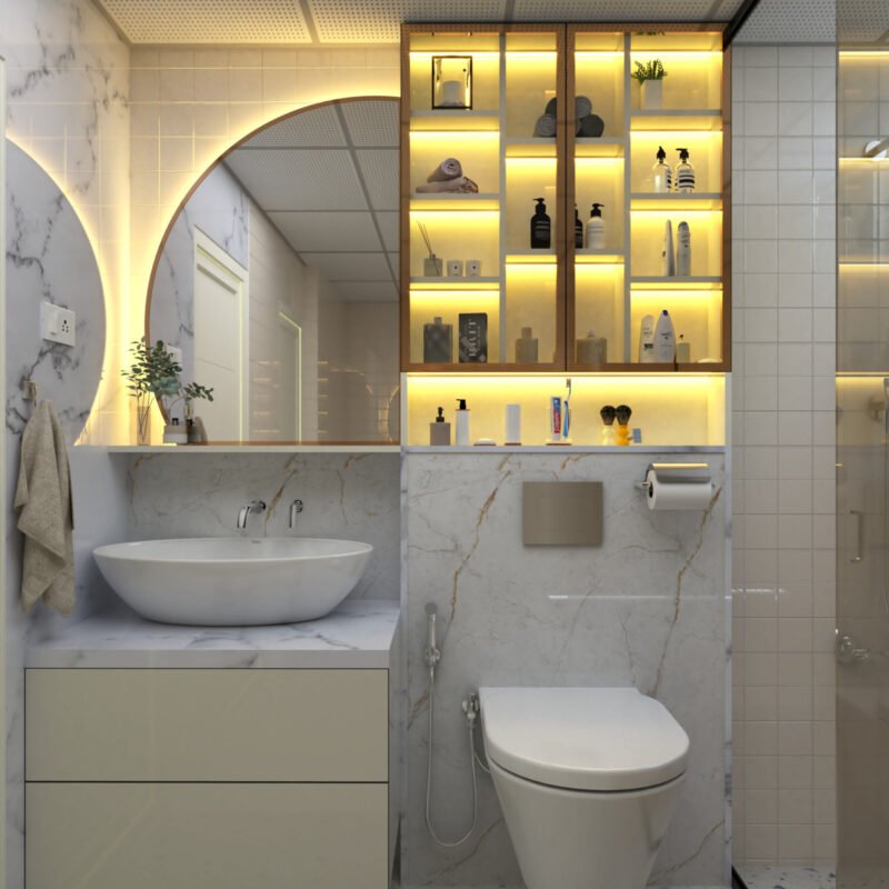 Sekhar Altraus1- 3BHK - Bathroom Interiors