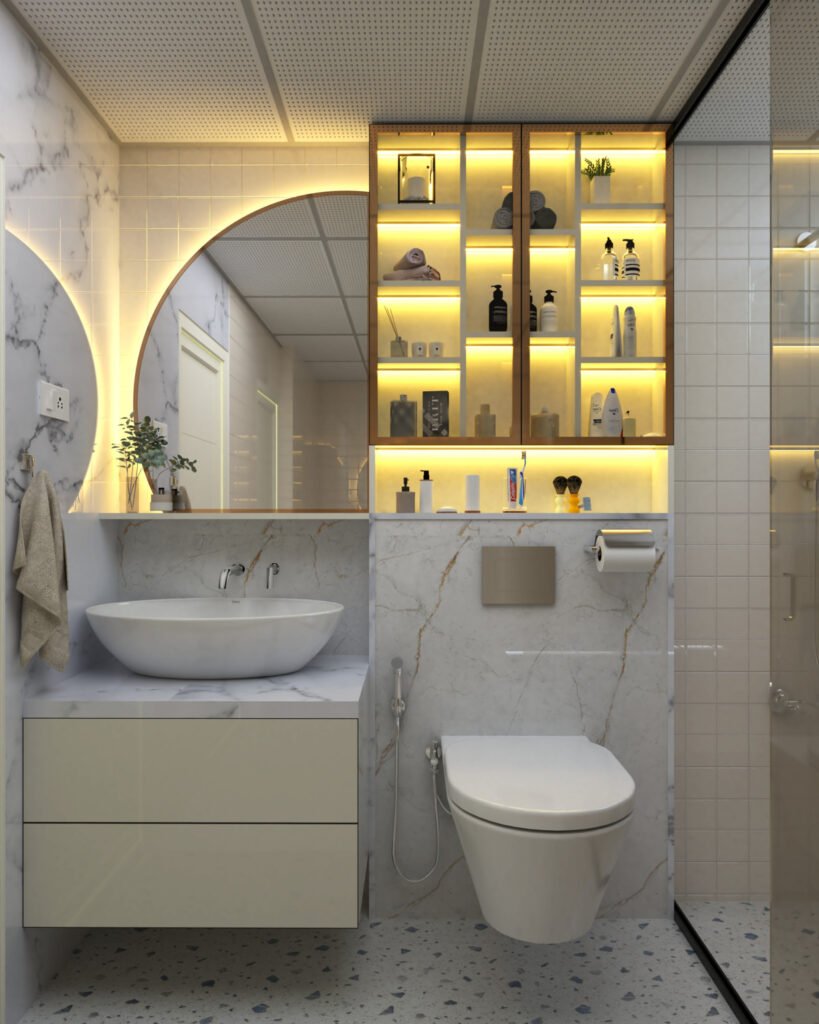 Sekhar Altraus1- 3BHK - Bathroom Interiors