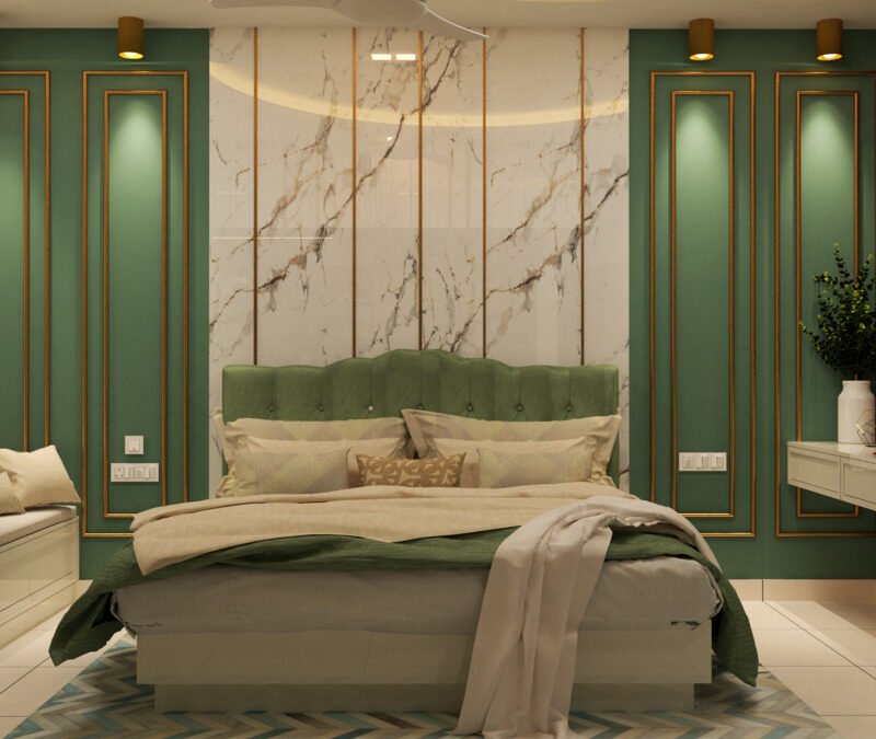 Shobha Lake Garden – Bedroom Interiors- DECFORT