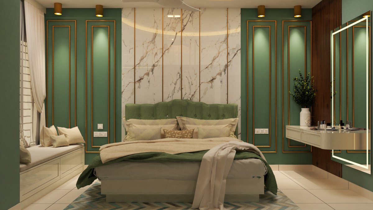 Shobha Lake Garden – Bedroom Interiors