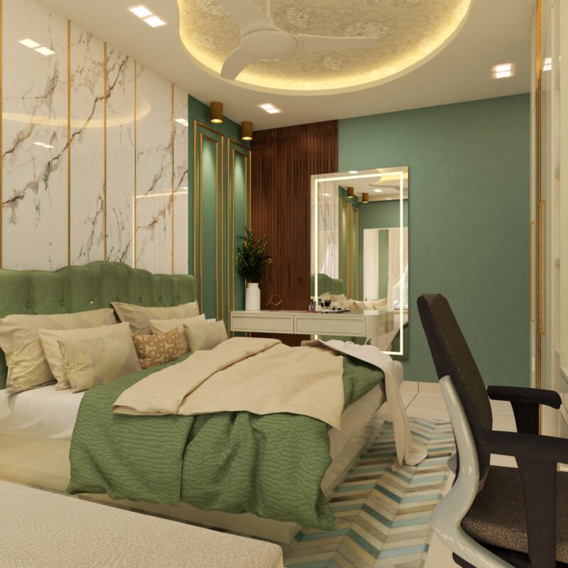 Shobha Lake Garden1 – Bedroom Interiors